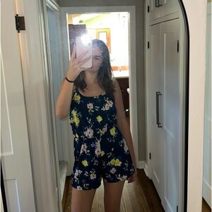 Floral romper